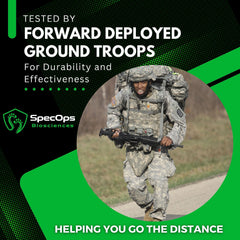 SpecOps Biosciences premium 408-square-inch moleskin offers large coverage for high-mileage use.