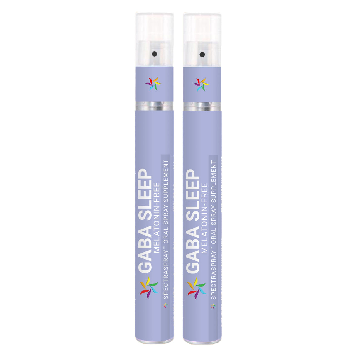 Spectraspray melatonin-free sleep spray bottle closeup for natural bedtime support.