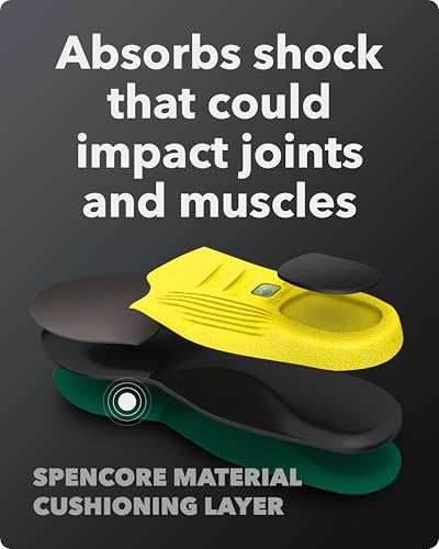 Spenco Polysorb Cross Trainer Spencore material absorbs shocks