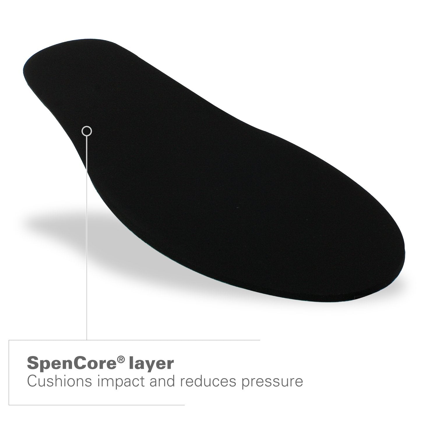 Spenco Rx seven-size fit for a better overall fit