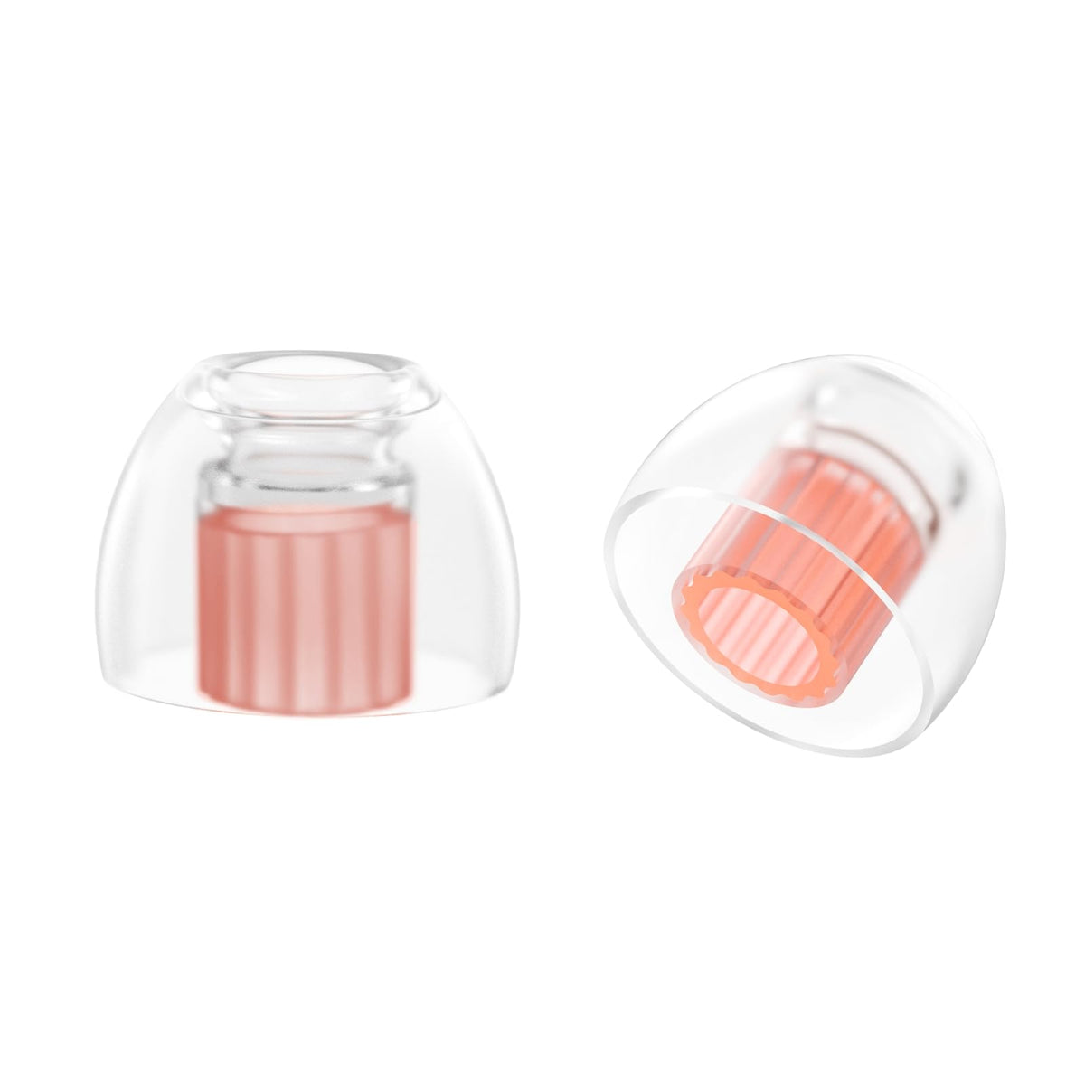 SpinFit W1 double W-core for enhanced stability on IEM tips.