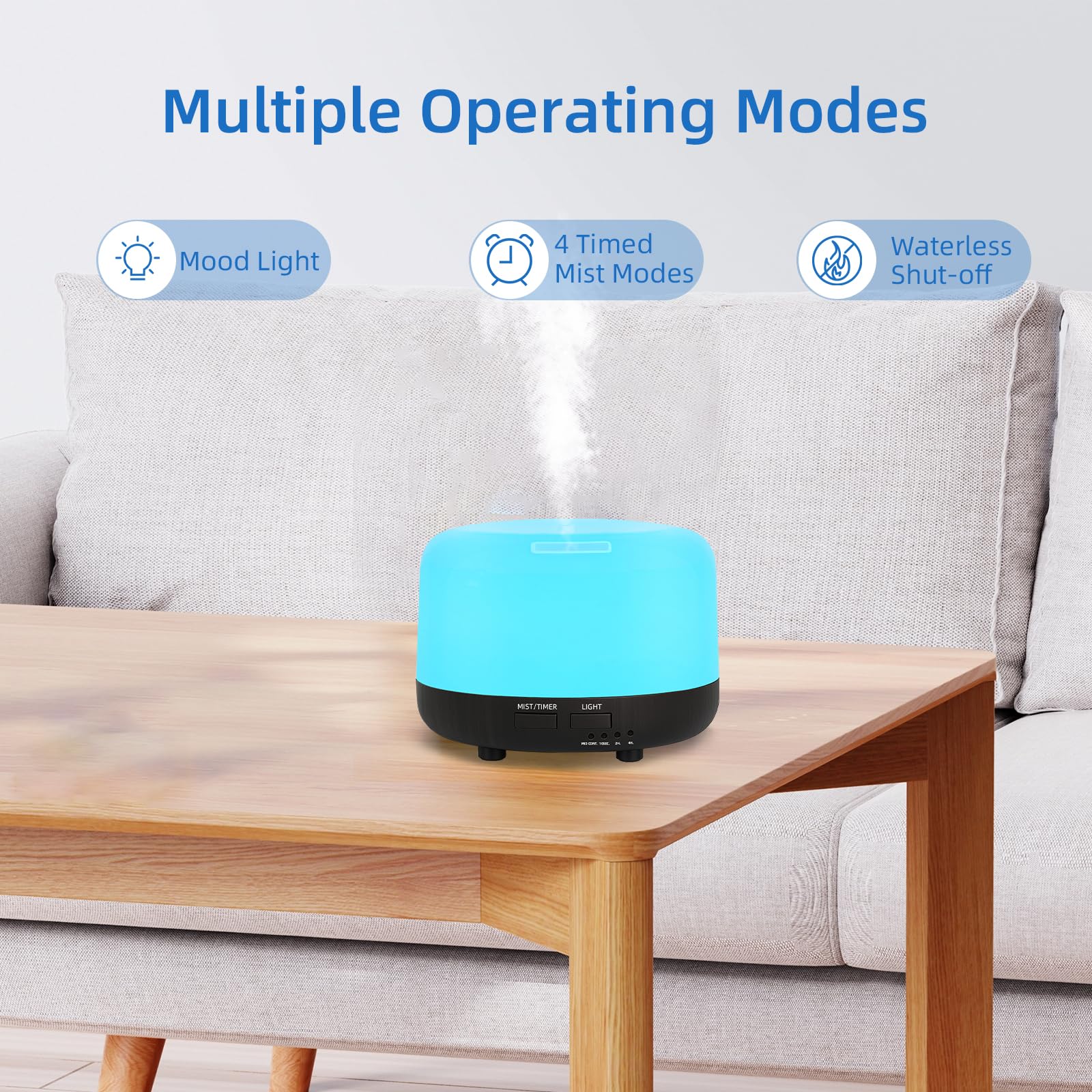 SPLITSKY auto-off safety feature protects your space