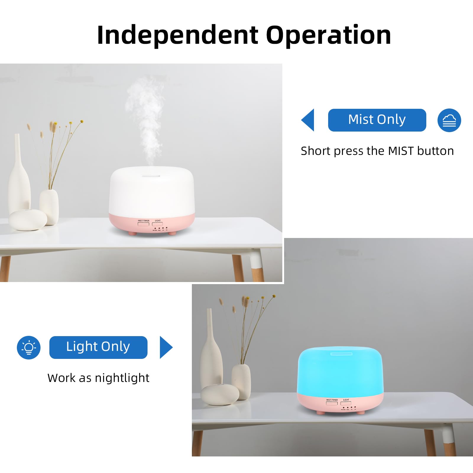 SPLITSKY 7-color LED lights create customizable room ambiance