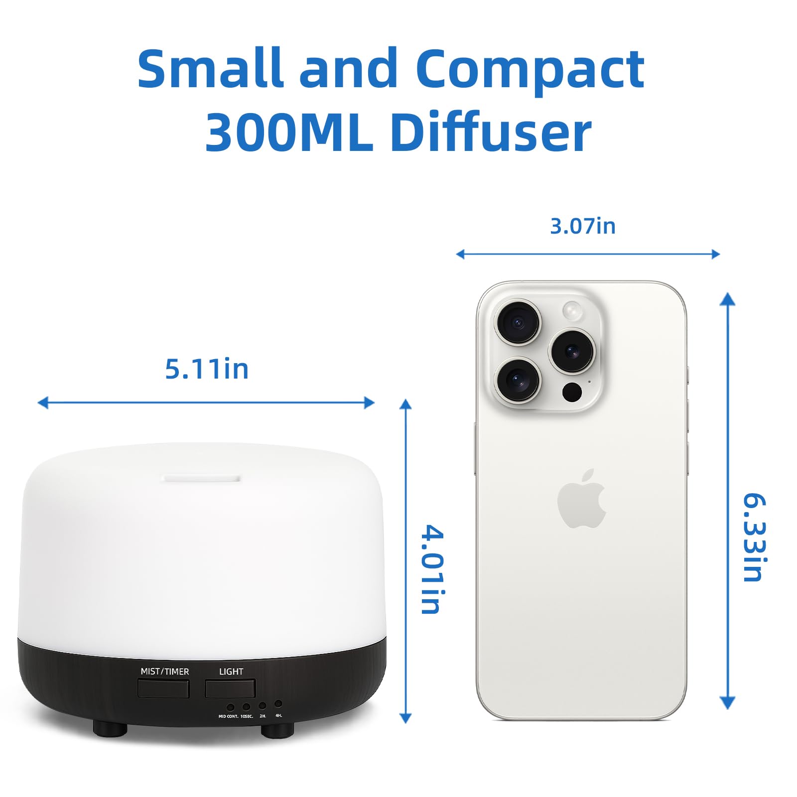 SPLITSKY diffuser with remote control for easy operation