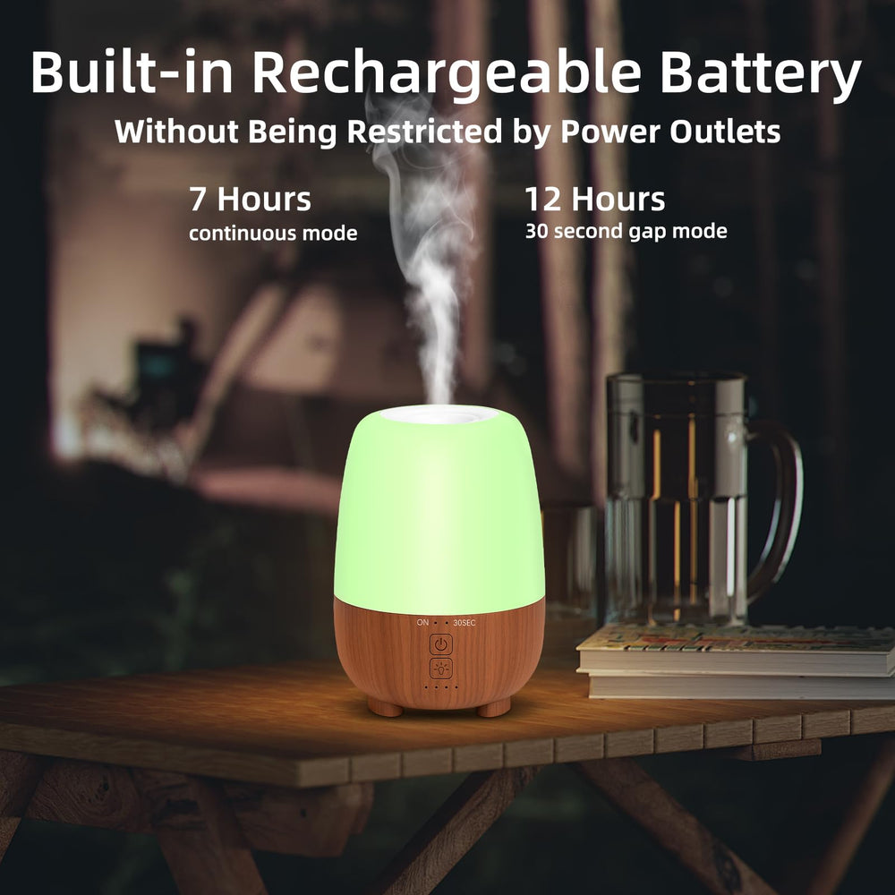 SPLITSKY LED 7-color diffuser creates a relaxing ambient mood.