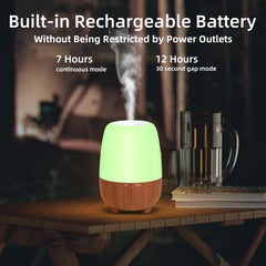 SPLITSKY LED 7-color diffuser creates a relaxing ambient mood.