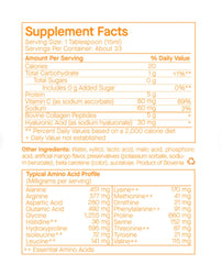 SpoiledChild collagen mango glass served, suggesting versatile daily use and flavor