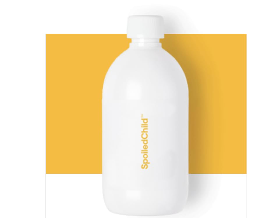 SpoiledChild E27 pineapple liquid collagen bottle for daily beauty and joint support.