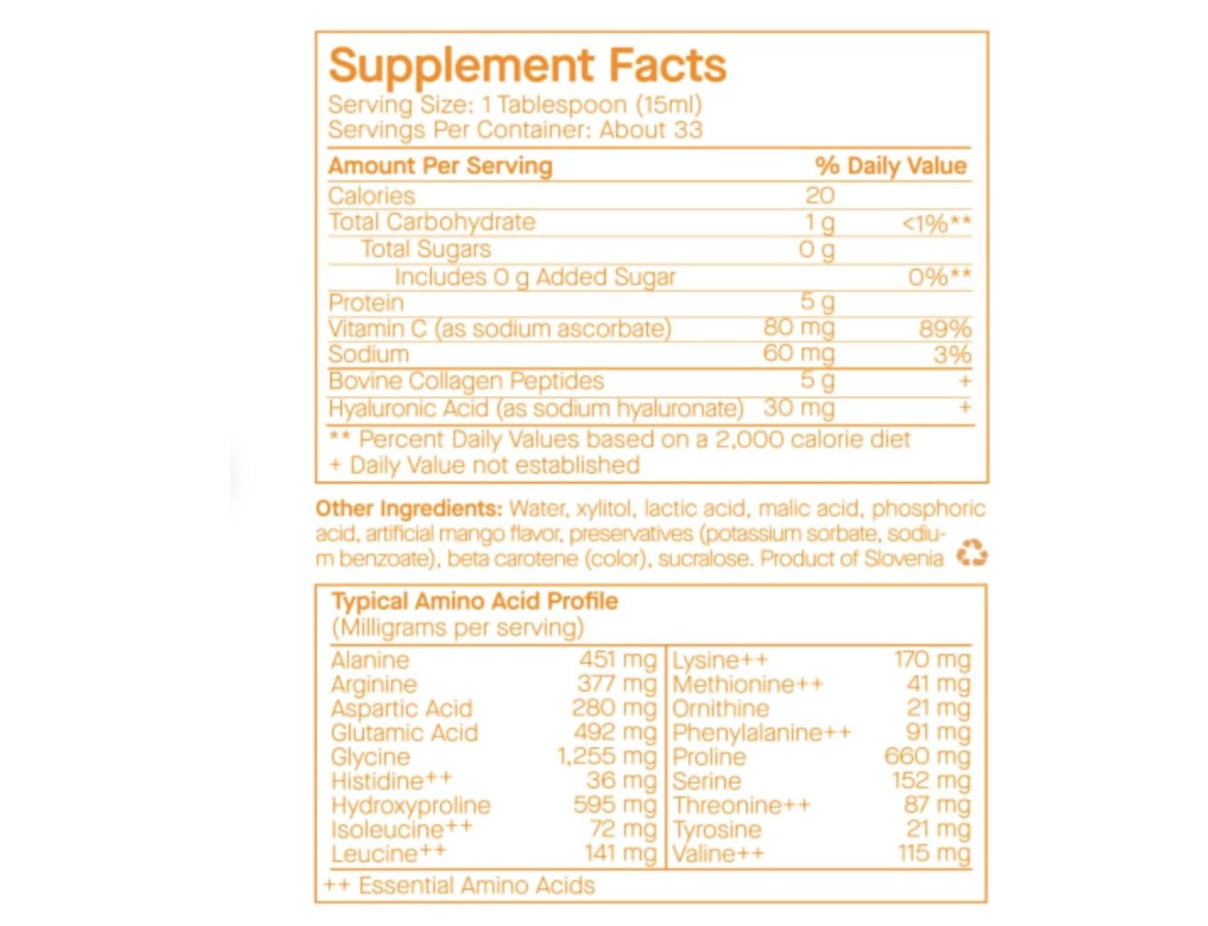 SpoiledChild E27 pour-liquid collagen with convenient daily dosage.