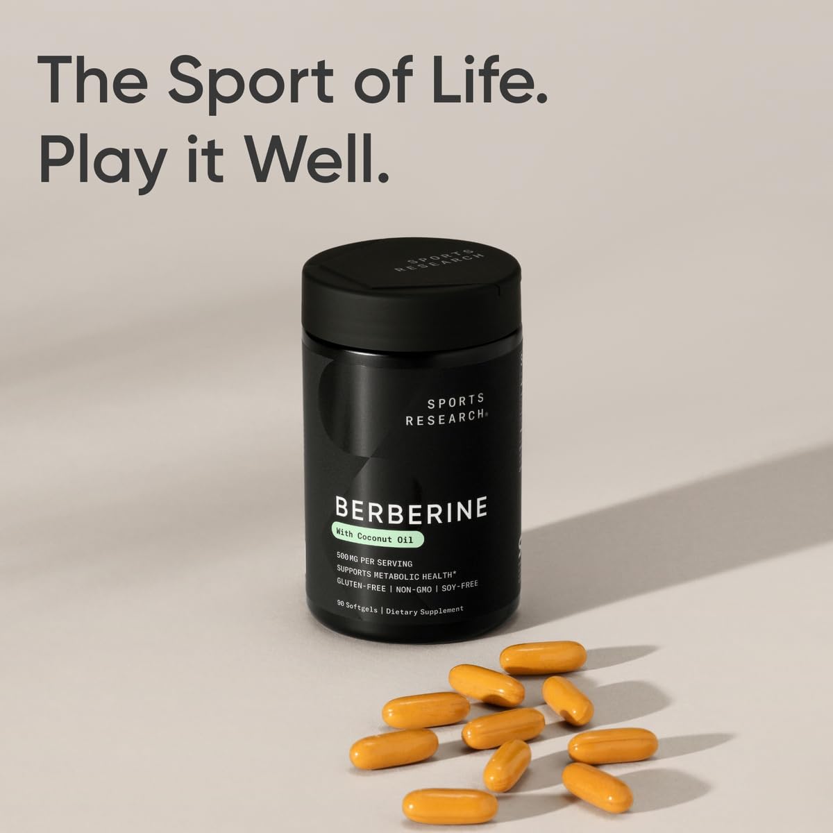 Product packaging and box highlighting third-party testing.
