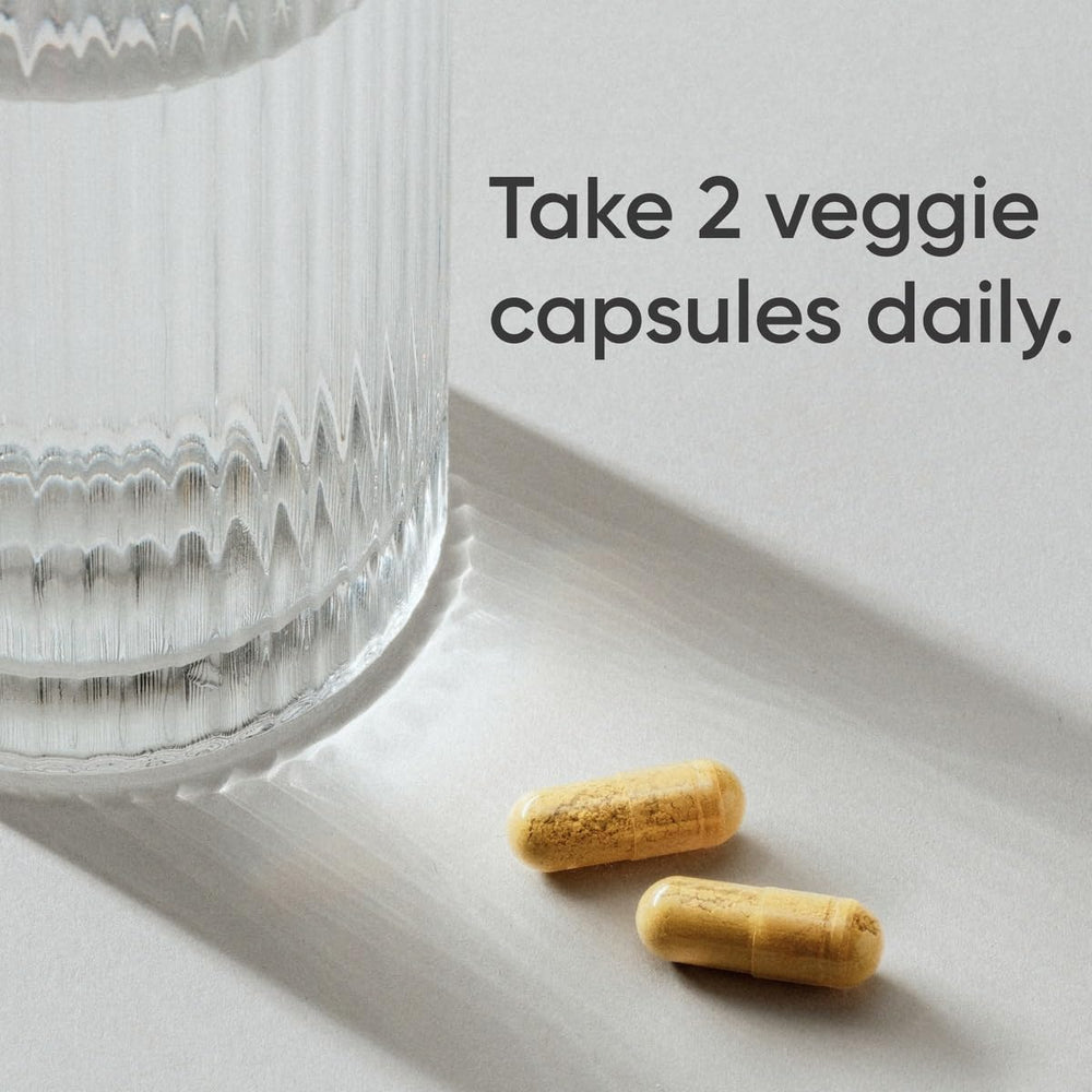 Vegan berberine veggie capsules ready for daily use.