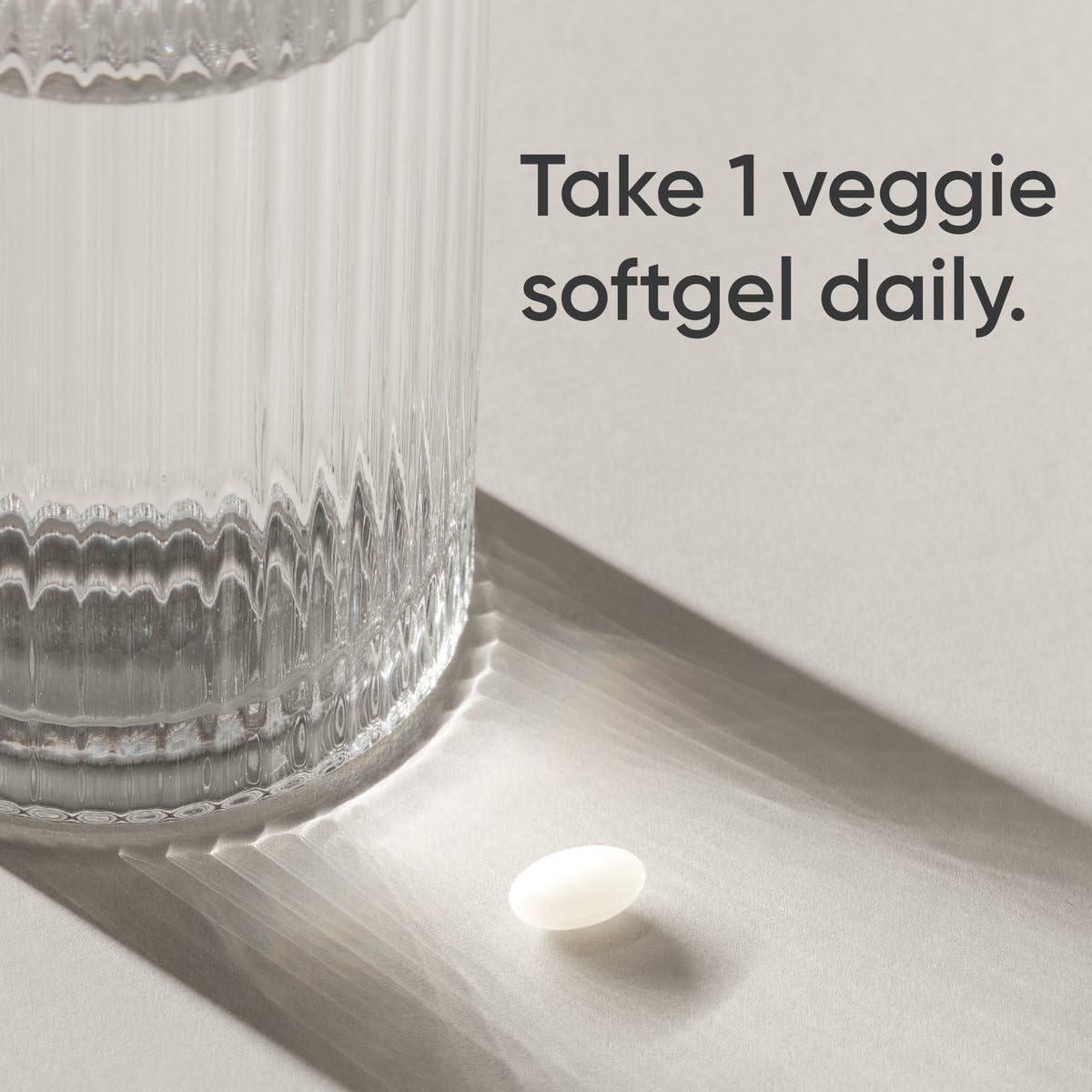 Organic coconut oil carrier with Sports Research Biotin capsule