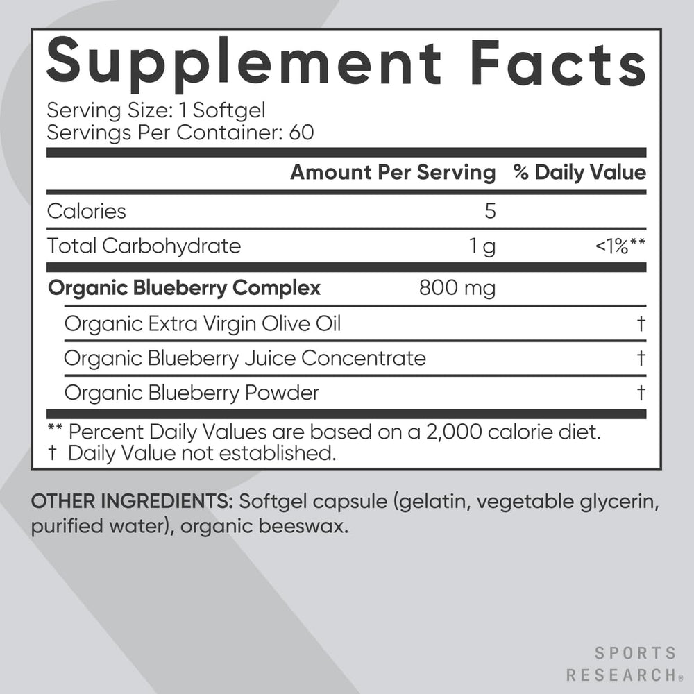 Sports Research label emphasizes non-GMO and gluten-free attributes
