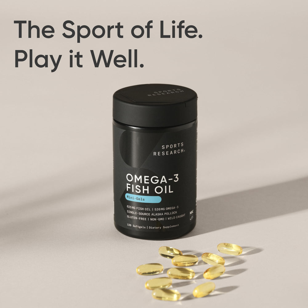 Sports Research capsule bottle manufactured in USA facility