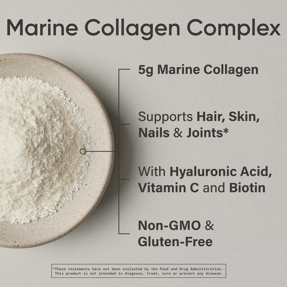 Sports Research Collagen Beauty Complex ingredients panel highlights key nutrients.