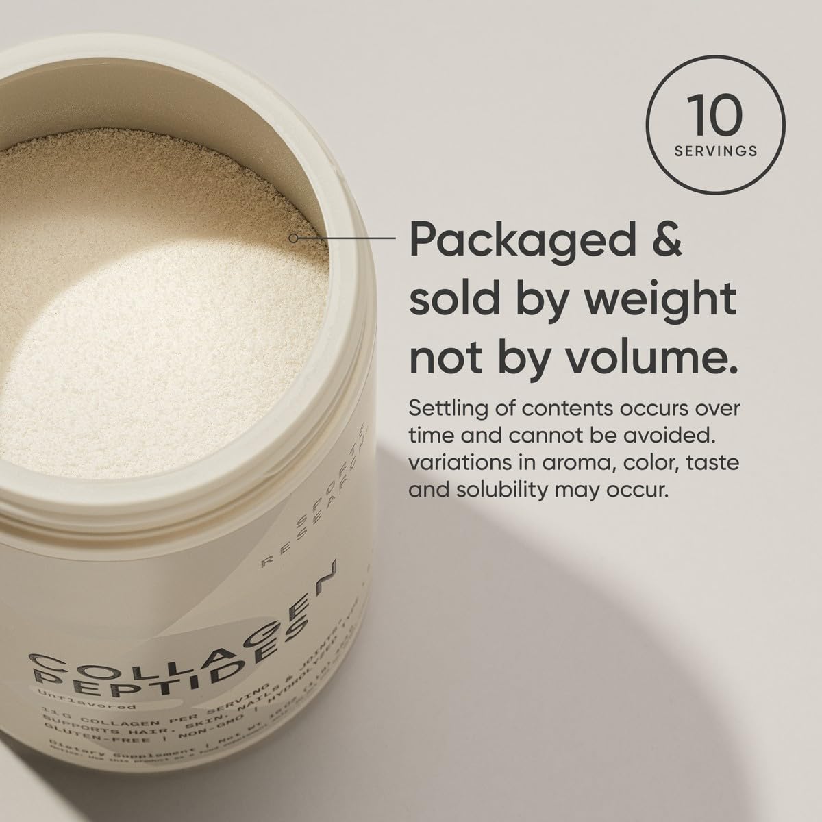 Sports Research Collagen Peptides joint posture icon, may support active joints.