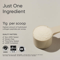 Sports Research Collagen Peptides scoop measuring portion for easy daily use