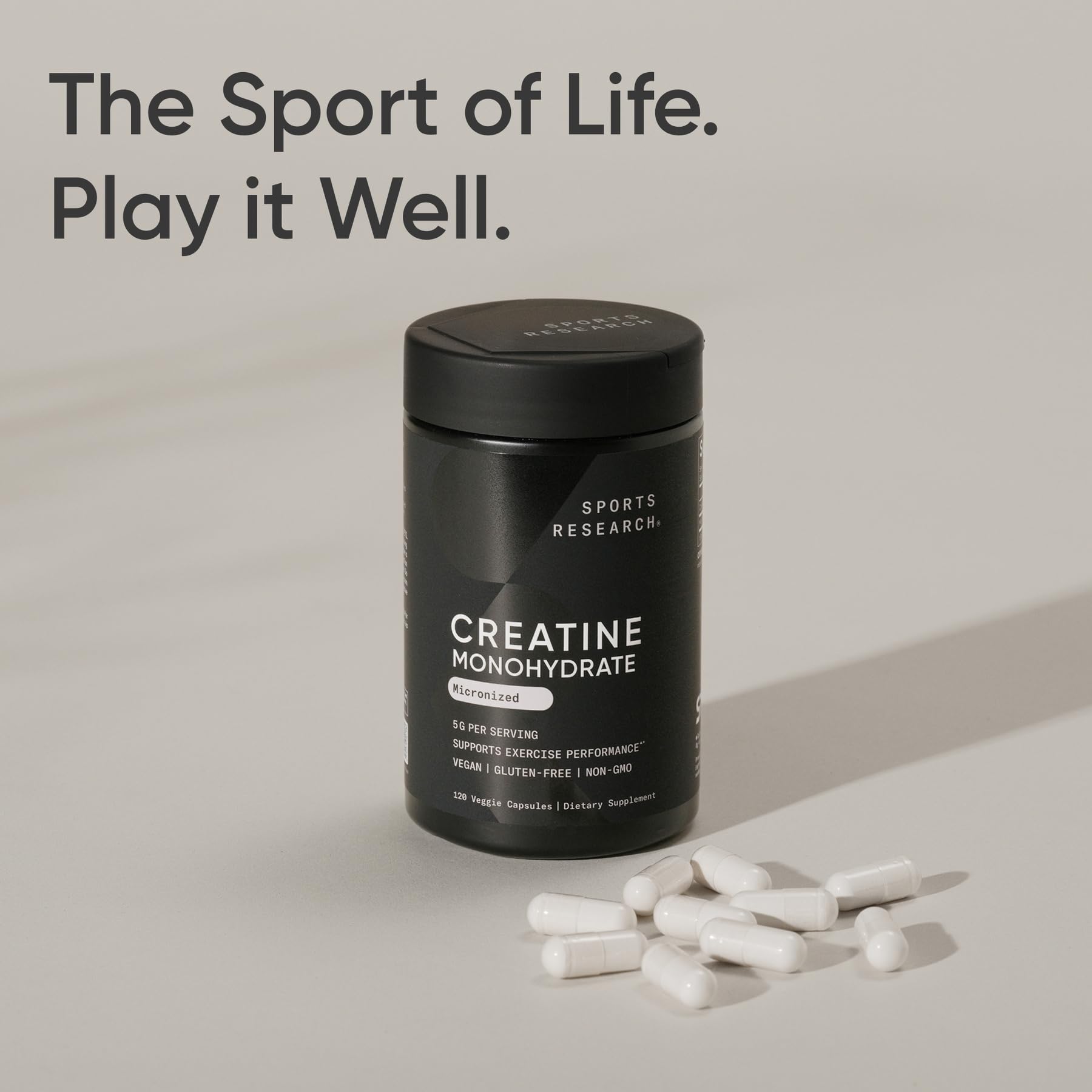 On-the-go capsules in gym bag ready for daily use.