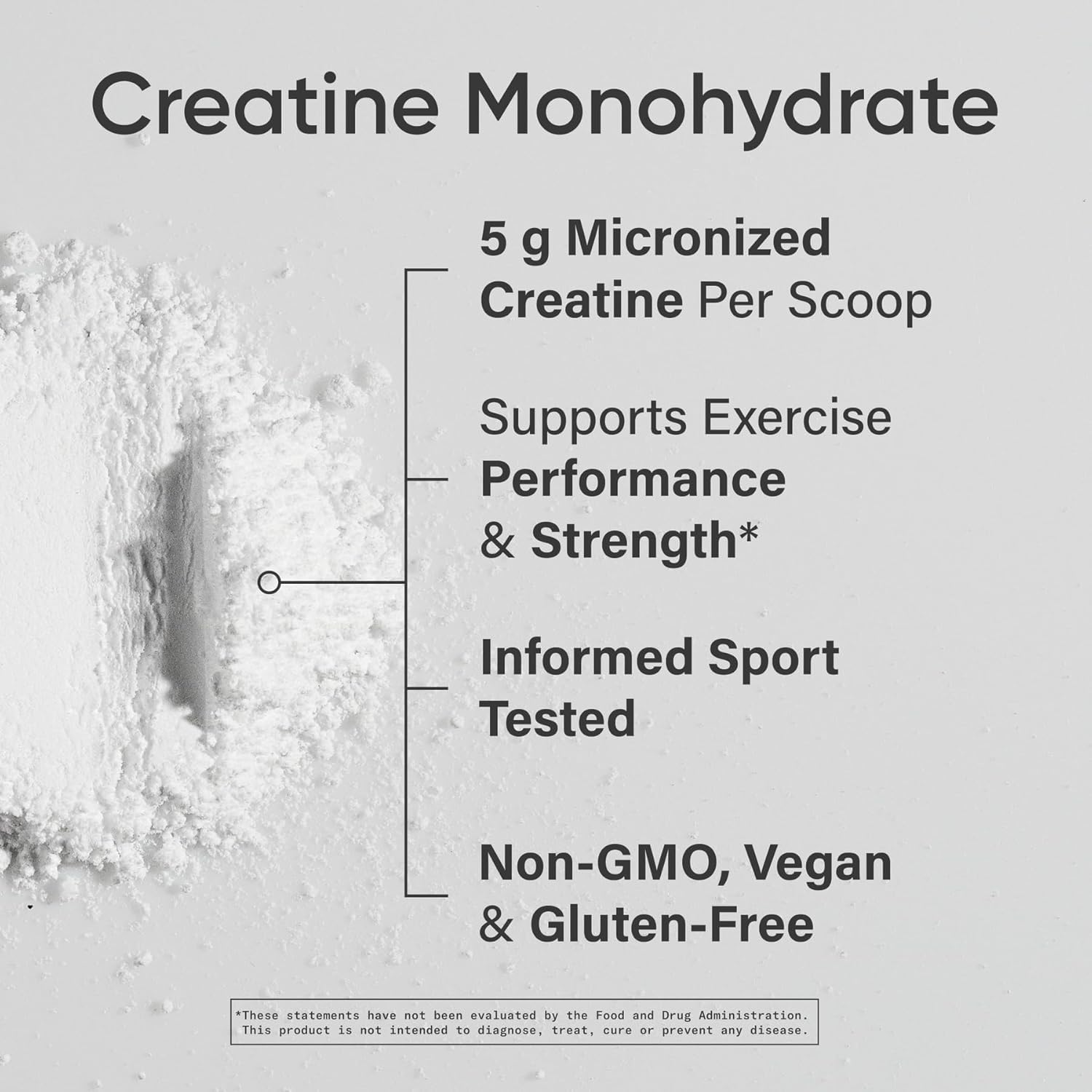 Sports Research Creatine Monohydrate mixed in a shaker