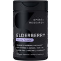 Sports Research Daily Immune Support: Elderberry + D3 5000iu, Zinc, Vitamin C, Ginger – 60 Veggie Capsules