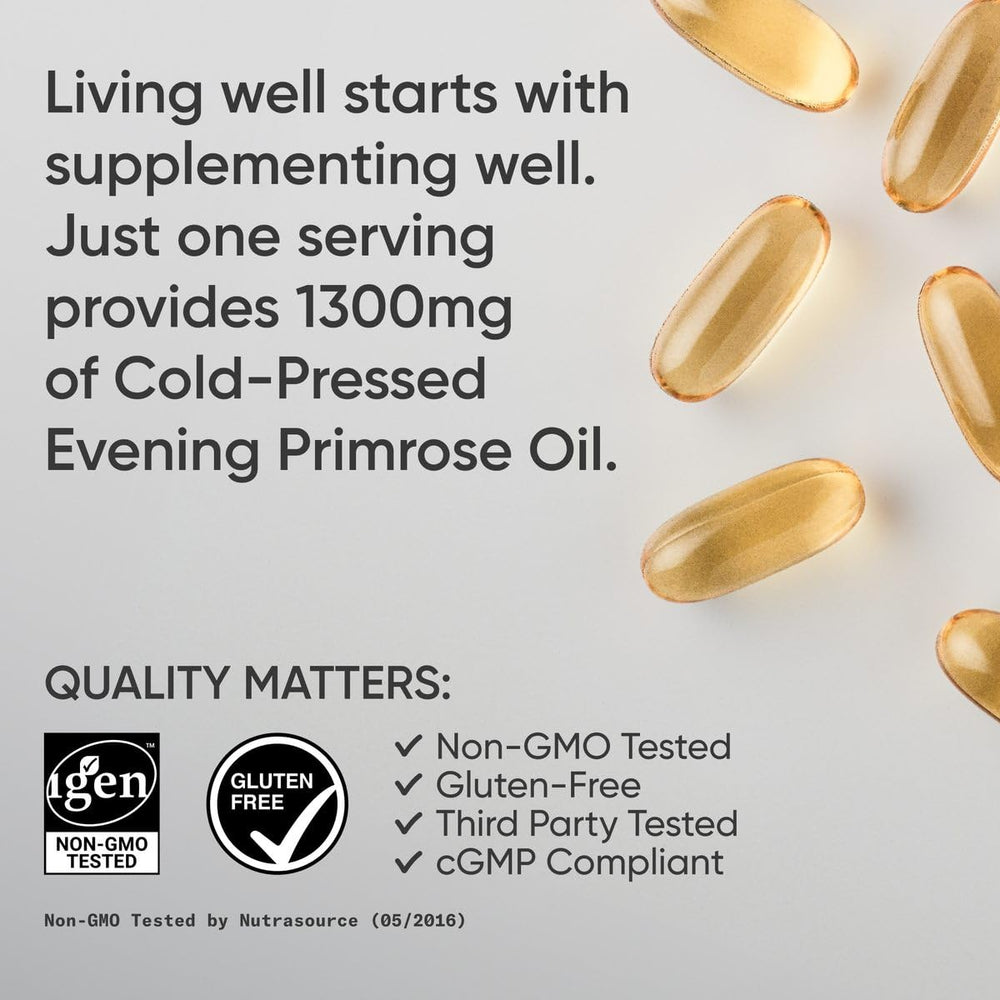 Label close-up showing 1300 mg per softgel on Sports Research bottle