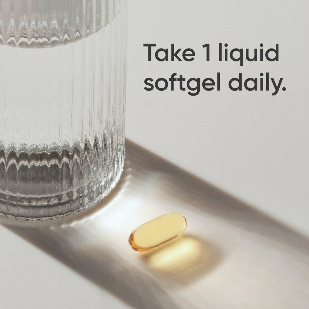 Close-up of Sports Research Evening Primrose softgels capsules for skin support