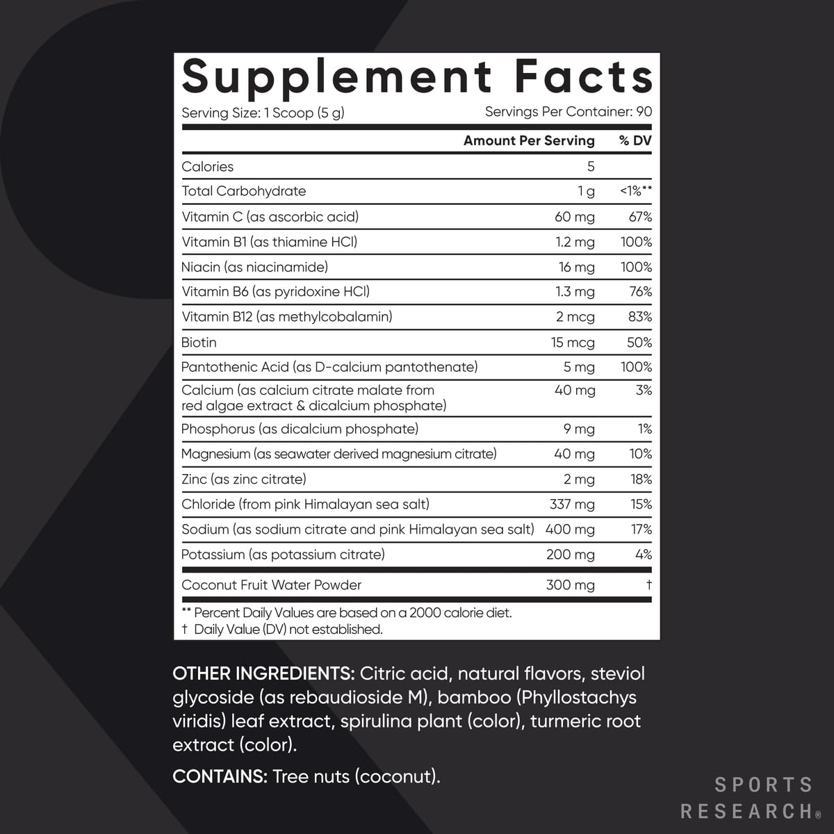 Sports Research Hydrate glass of lemon-lime electrolyte drink after workouts