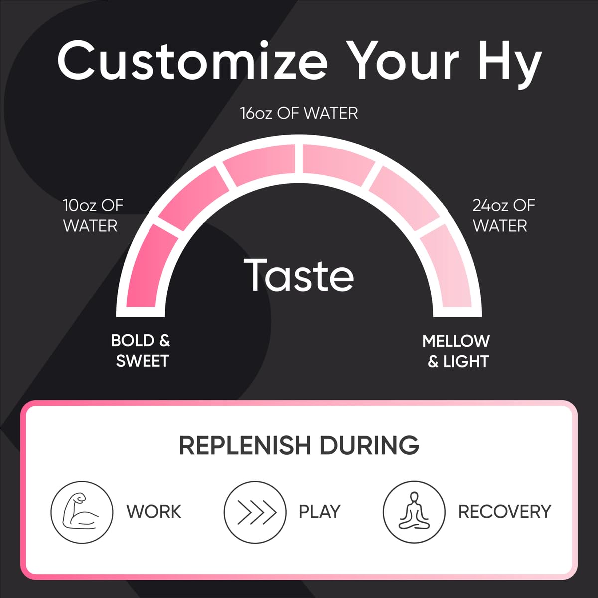 Sports Research Hydrate on the go pouch shown for gym, hike, or travel hydration