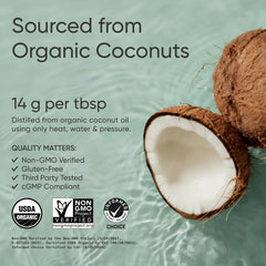 Sports Research Keto MCT Oil pour demonstrates quick mix into coffee.