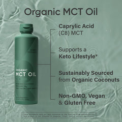 Sports Research Keto MCT Oil added to smoothies supports quick fuel and texture