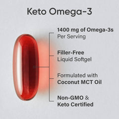 Sports Research Keto Omega krill oil visual emphasizes sustainable Antarctic sourcing