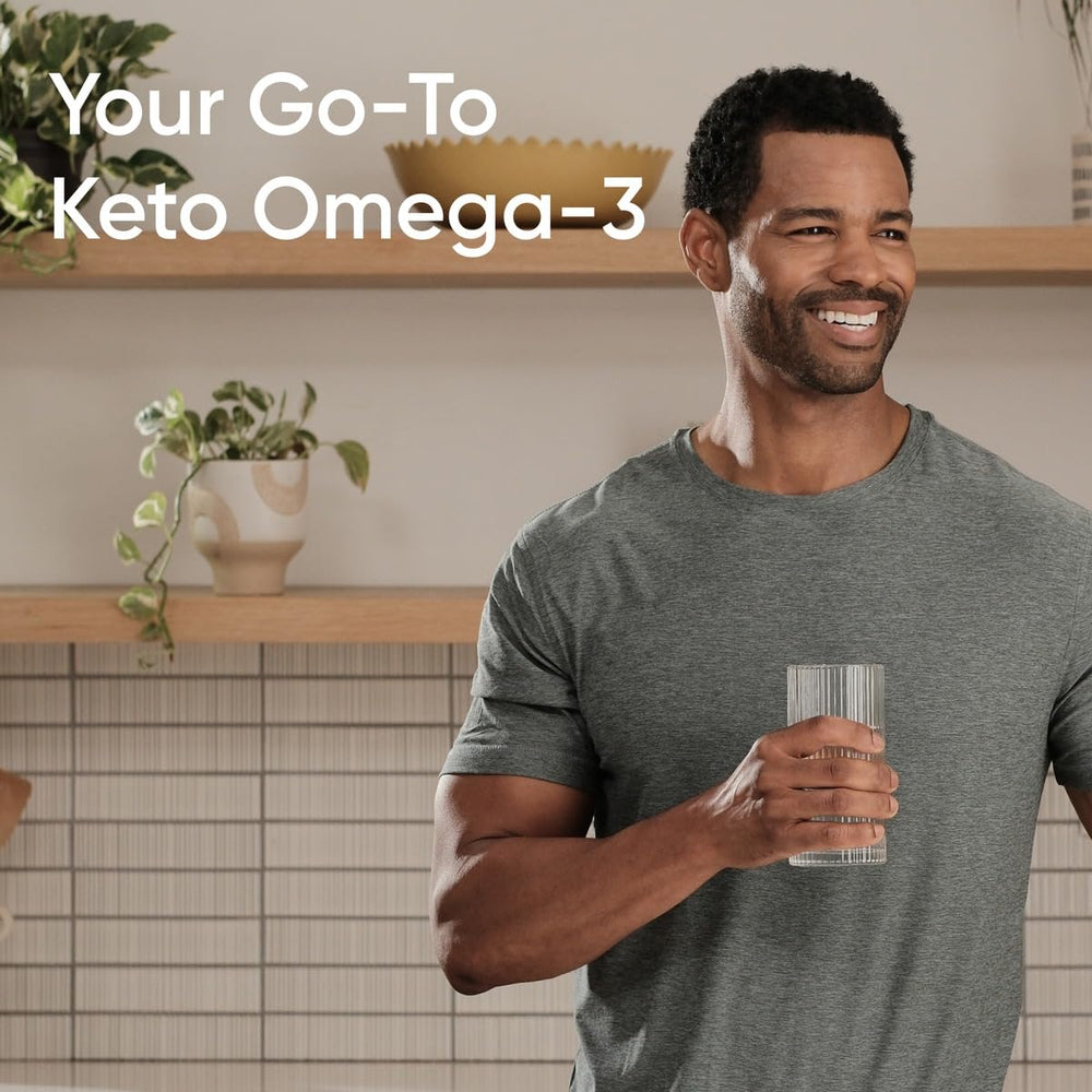 Sports Research Keto Omega keto-certified badge signals third-party testing