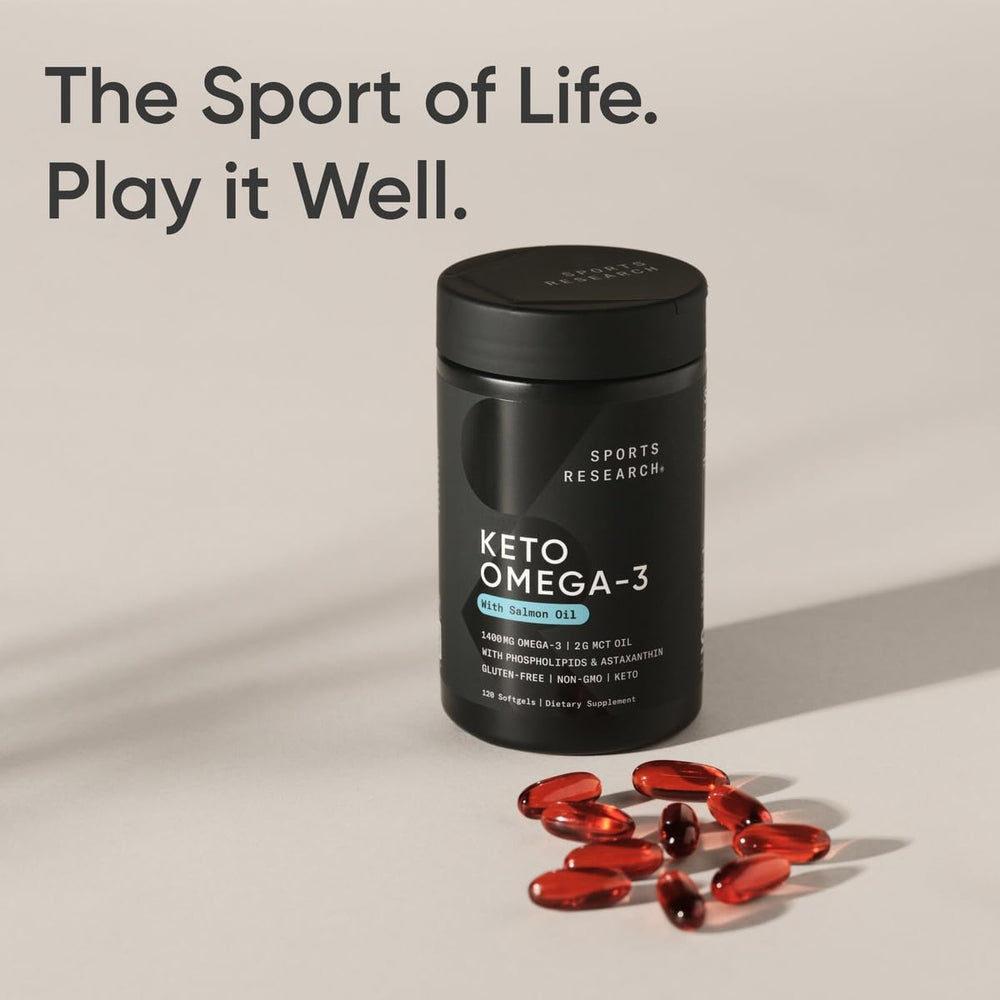 Sports Research Keto Omega non-GMO label supports gluten- and soy-free promise