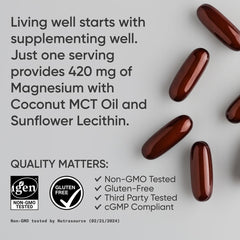 Sports Research Magnesium Oxide gluten-free label image signals a dietary-friendly option for sensitive palettes.
