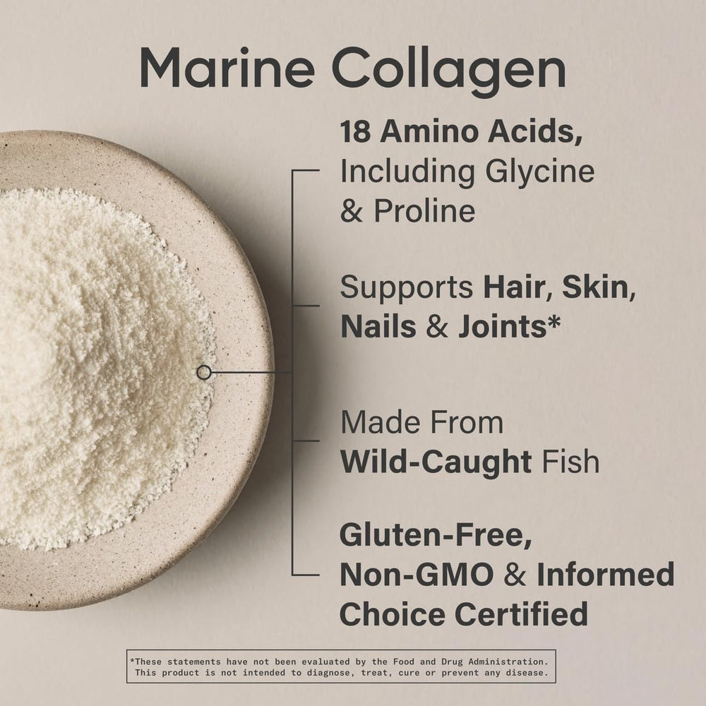 Sports Research Marine Collagen Powder mixed into coffee for an easy morning