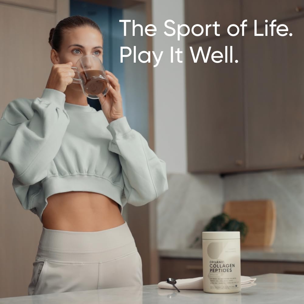 Sports Research Marine Collagen Powder ingredients label highlighting type I and III