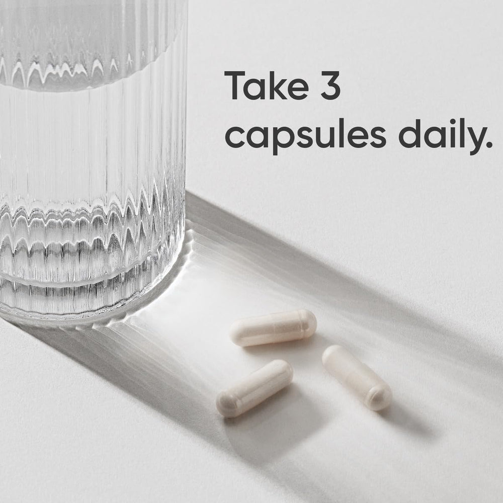 Sports Research capsules closeup highlighting easy-to-swallow texture for daily use.
