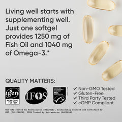 Sports Research softgels ready for daily use