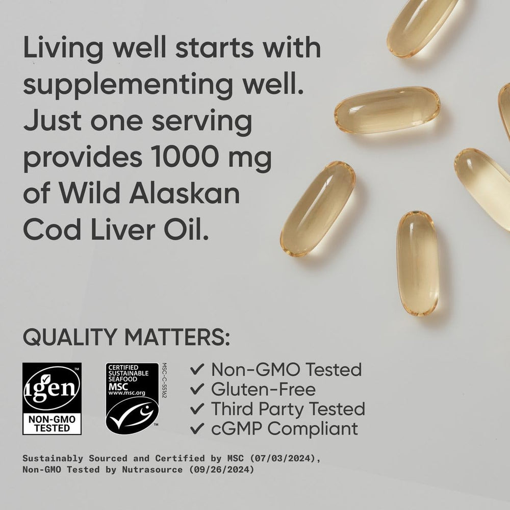 Sports Research Omega-3 IGEN NON-GMO seal indicating purity