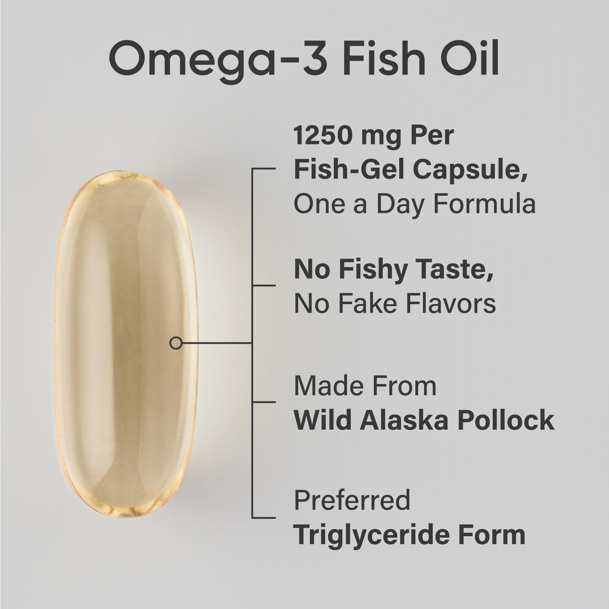Sports Research Omega-3 capsules close-up showing EPA and DHA content