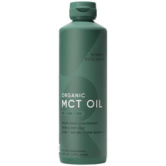 Sports Research Organic MCT Oil 16oz bottle pour for keto energy