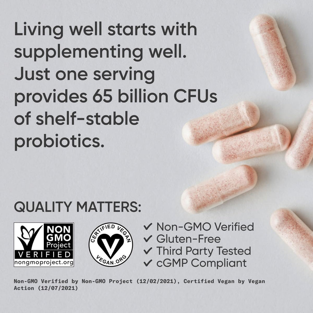 Sports Research probiotics shelf-life freshness label on packaging