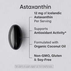 Sports Research Astaxanthin softgels closeup for easy daily supplementation