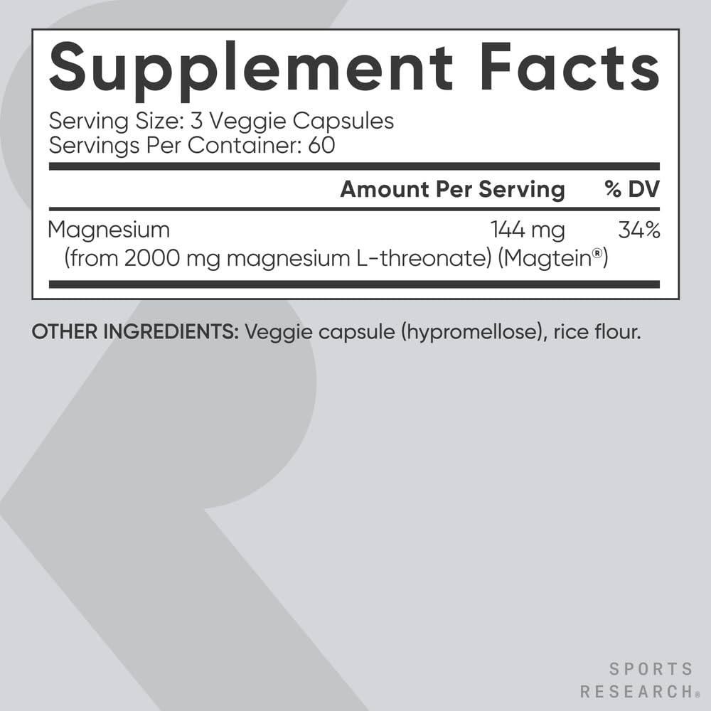Sports Research US-made facility badge implies strict quality control.