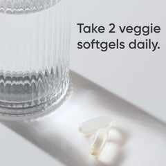 Sports Research packaging highlights vegan, non-GMO algae source for omega-3.