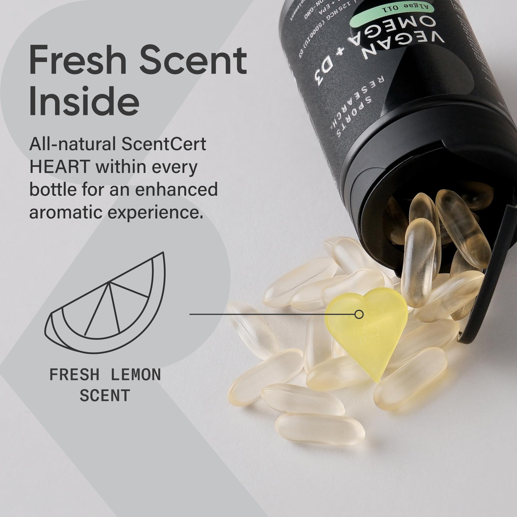 Sports Research bottle with dosage panel supports informed supplementation.