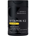 Sports Research Vitamin K2 MK-7 100 mcg with Coconut MCT Oil | 60 Vegan Softgels