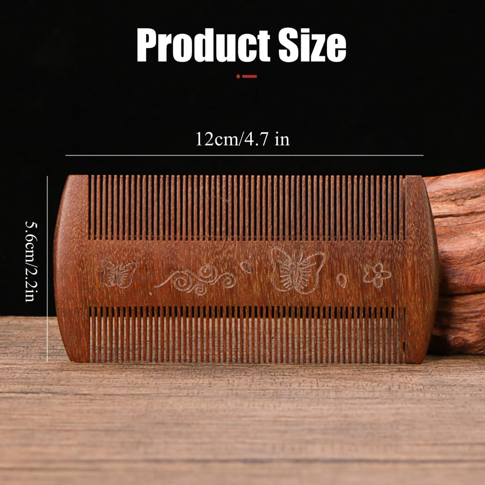 Spriedeger dandruff comb used at 45-degree tilt for gentle detangling.