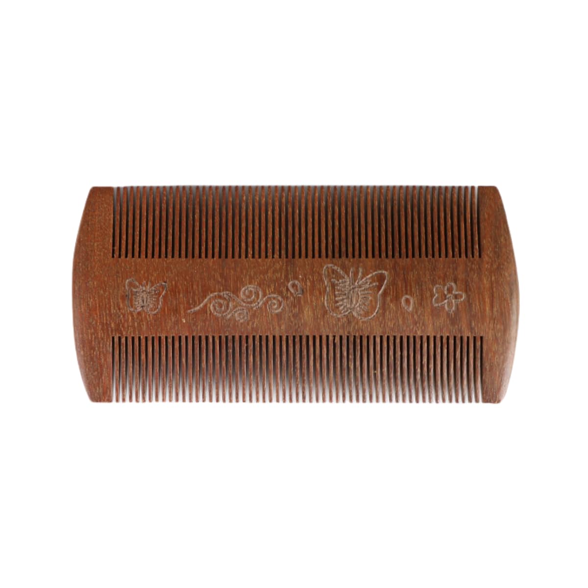 Spriedeger dandruff comb with hollow design traps flakes during grooming.