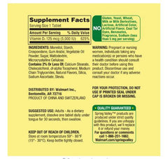 Spring Valley vitamin D3 fast dissolve under tongue tablets in strawberry flavor
